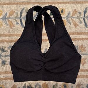 Alphalete Amplify charcoal Sports Bra